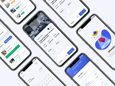 ROOMR Rent app app booking design home ios mobile rental ui ux