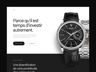 Watch My Money - Homepage #1 grid homepage interface landing ui ux