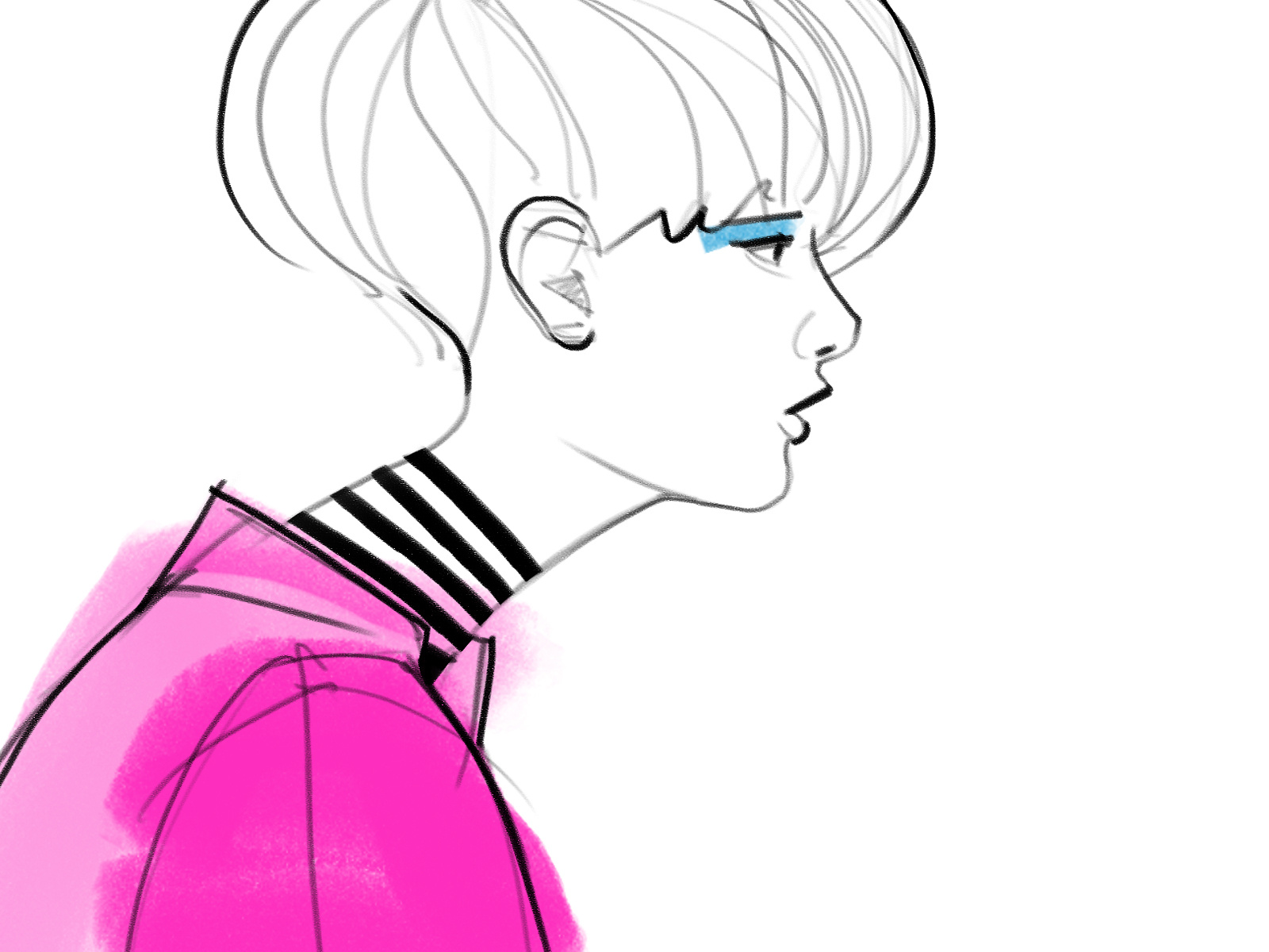 Example of Fashion illustration #03