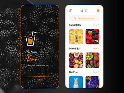 Juice_Lovers android app appconcept dailyui design mobile ui mobileapp mobileappdevelopment ui uidesign uxdesign