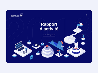 Activity report website color design flat fun gradient illustration ui ux vector web website