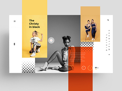 WEB - FEBRUARY 2020 animation app flat illustrator minimal typography ui ux vector web website