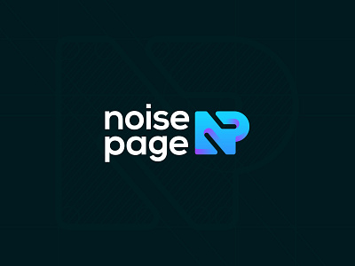 NoisePage branding identity lettermark logo mark monogram symbol