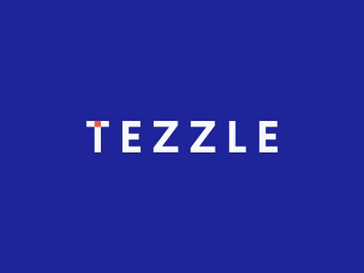 Tezzle — Logo Animation animation brand identity branding flat logo logo animation logotype typography