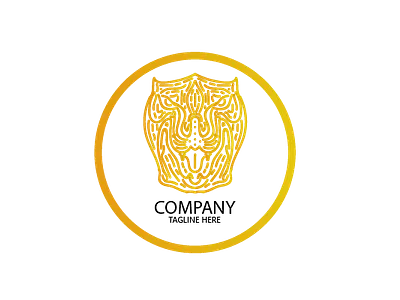 Tigerfinger app art branding design flat icon illustrator logo minimal vector