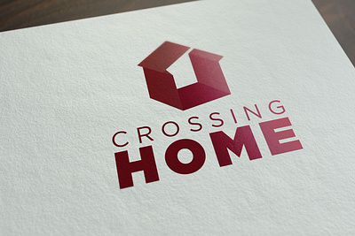 Crossing Home Logo home house logo logo design logo design concept logo designs logodesign logos logotype