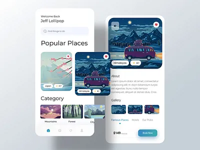 Travel App adventure agency booking booking app clean dark flight app hotel hotel booking light travek app travel travel booking travel design travel mobile trip ui ux vacation
