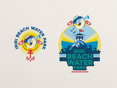 The Sea has Fun artdesign brand design branding design illustration logo typography
