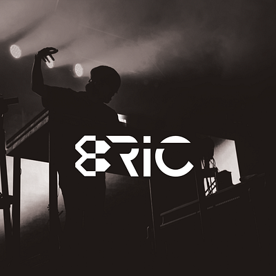 LOGO for DJ ERIC(written as 8RIC) branding design dj edm illustration logo music art musician