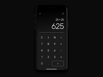 Daily UI #004 app calculator dailyui ui uiux