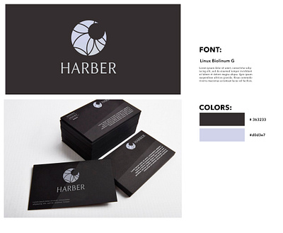 HARBER logo2 presentation221 branding graphic design logo