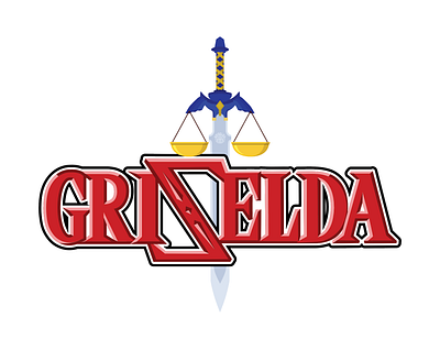 GriZelda font griselda gxfr hiphop legendofzelda link logo logodesign logoflip loz rap