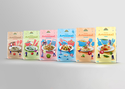 Pasta Concept Package concept design food illustration package packaging paper pasta plastic