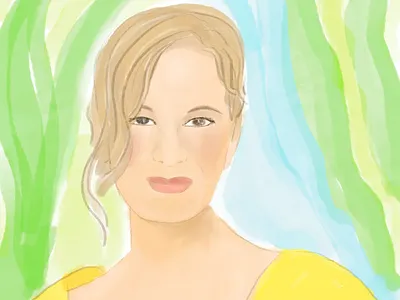 Oscar portraits: Renee Zellwegger editorial illustration fashion illustration magazine illustration oscar nominee people portrait painting renee zellwegger