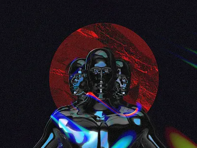 Clones 3d art collage dimension