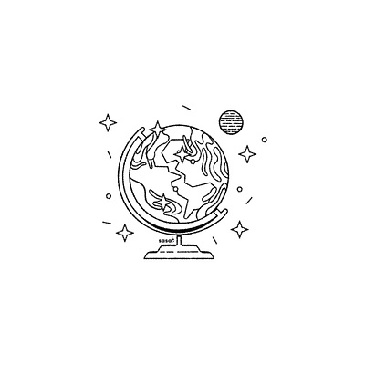 29 BLUE 🌎🎊. 29/31 💙 Inktober 2019 2020 blue digital art digital illustration doodle earth home illustration inktober inktober2019 line art marble minimalism minimalist minimalistic moon new year planet space stars