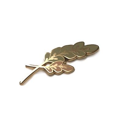 Fronds. enamel pin plants