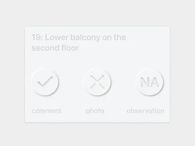 Neumorphic Inspection Exploration 3d branding design fun illustration neumorphic neumorphism ui ux