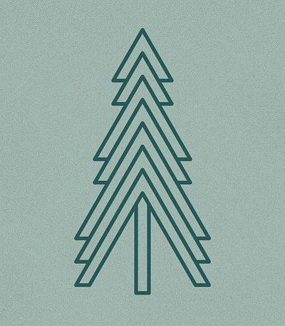 Tree Icon design icon design illustration illustrator northwest tree vector