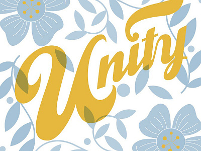 Unity of Letters design handlettering illustration lettering