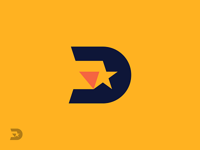D + Star ⭐️ brand brand identity brand identity design branding branding concept branding design design grid icon identity letter logo logo design logos monogram star symbol vector