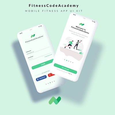 Fitness App design fitness fitness app inspiration light mobile design mobile ui mockup modern neumorphism ui ux