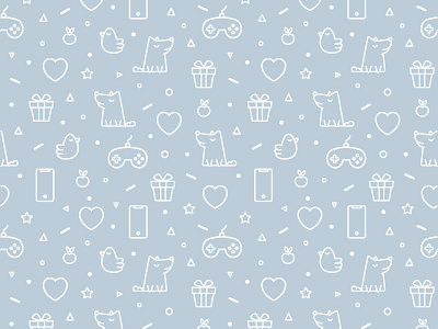 Pattern icon illustraion ios pattern picture web webdesign website