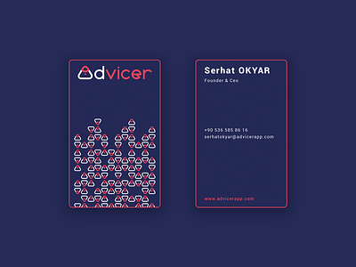 advicer card advicer brand brand design brand identity branding branding design card card design cards graphic graphic design graphic art graphic artist graphic design graphicdesgn graphicdesign graphicdesigner graphics print print design