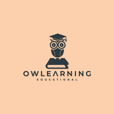 Owlearning Educational 99design booklogo brandidentity creativelogo design designagency education fiverr freelance designer freelancer graphicdesign illustration learning logoexcellent owl typography upwork