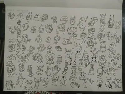 doodle characters animation art artwork design doodle doodleart doodles drawing illustration illustrator