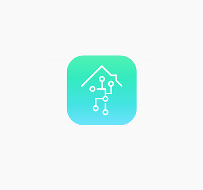 DailyUI challenge #005. Smart home app icon. app icon dailyui dailyui 005 icon mobile app mobile design