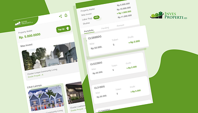 invest property syariah ui ux app design ui uiux design ux web website