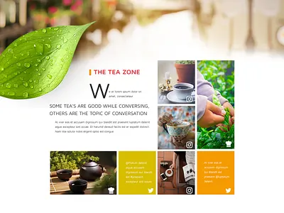 Tea Tales conversation inspiration interface social connect social wall tea ui