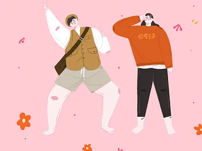 I'm back ＃procreateillustrations