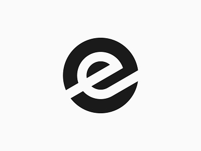 Letter E - Logo, branding, logotype, letter branding design icon lettering logo logotype minimalist logo monogram simple logo type typography