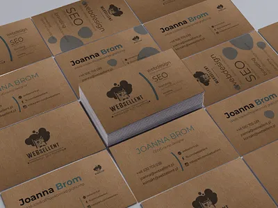 WEBsellent business cards affinitydesigner branding business card businesscard logo