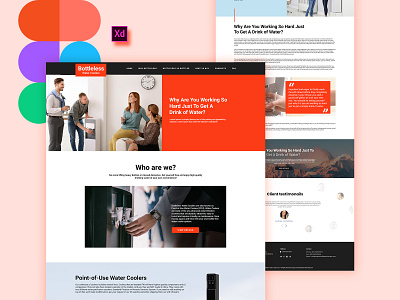 Bottleless Project! branding dribbble dubaidesigner flatdesign latestdesign typography ui uidesign ux web development website website design