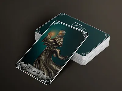 Tarot Cards - Plameni Inkvizitori adobe photoshop art book card card design character design costume design digital art digital illustration digital painting drawing faithful fanart hermit historical illustration medieval novel painting tarot card