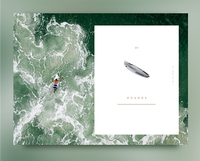 Surf Brand UI/UX Exploration branding ecommerce ecommerce shop green layout product store surf surf board surfing tyopography ui ux waves web