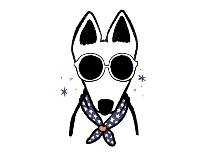 Dogocracy animals chattanooga democrat dog dog illustration doggy election illustration pet political political campaign politics republican stars tennessee voting