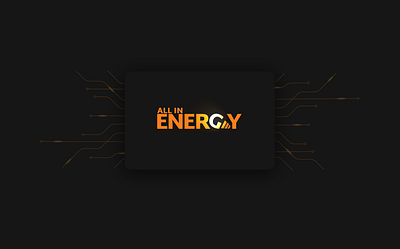 energy branding design flat illustration logo typography ui vector web website