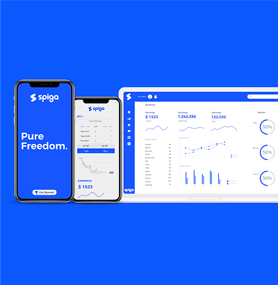 Spiga- UI/UX Design app branding dashboard design design icon illustration logo logodesigner minimal ui uiux ux