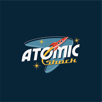 Automic Shock atomic creative fiverr fiverr designer fiverr.com fiverrgigs flat graphic design logo logo designer minimal minimalist