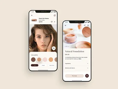 Beauty makeup mobile app UI design adobe xd app design app designer app screens beauty figma makeup app mobile mobile app mobile app ui design shopping app sketchapp ui ui design ui kit ui ux design 应用 应用界面 设计