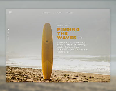 Surf Bros Landing 003 dailyui design desktop landing page landing page concept landing page ui ui ui design ux ux design uxdesign web website