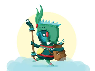 Chimpacuaro drawing illustration storytelling