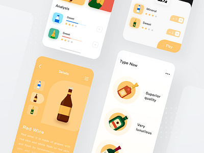 Tavern shop App 2 branding design flat illustration logo ux