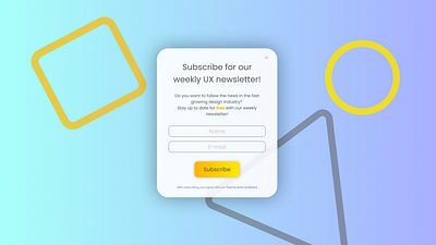 Daily UI #026 - Subscribe 100dayproject daily challange daily ui daily ui challenge dailyui design minimal subscribe ui ui design uxui design