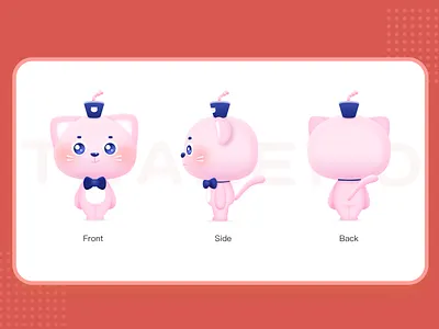 teaneko daily design illustration role ip role ip ui