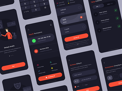 Activity Analysis App activity analysis app app design dark app dark ui design illustration interface minimal minimalist mobile mobile design mobile ui number project ui ui ux ux vector